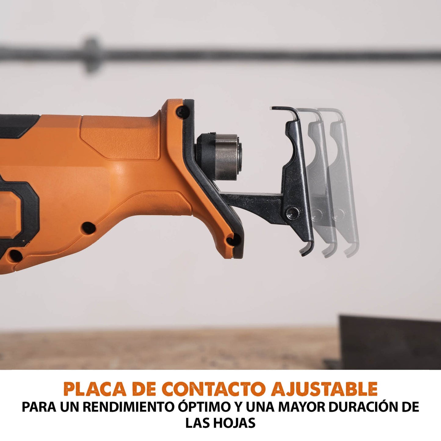 Evolution R150RCP-Li Sierra de sable de Evolution Power Tools, corte multimaterial - Incluye 2 hojas de sierra de sable