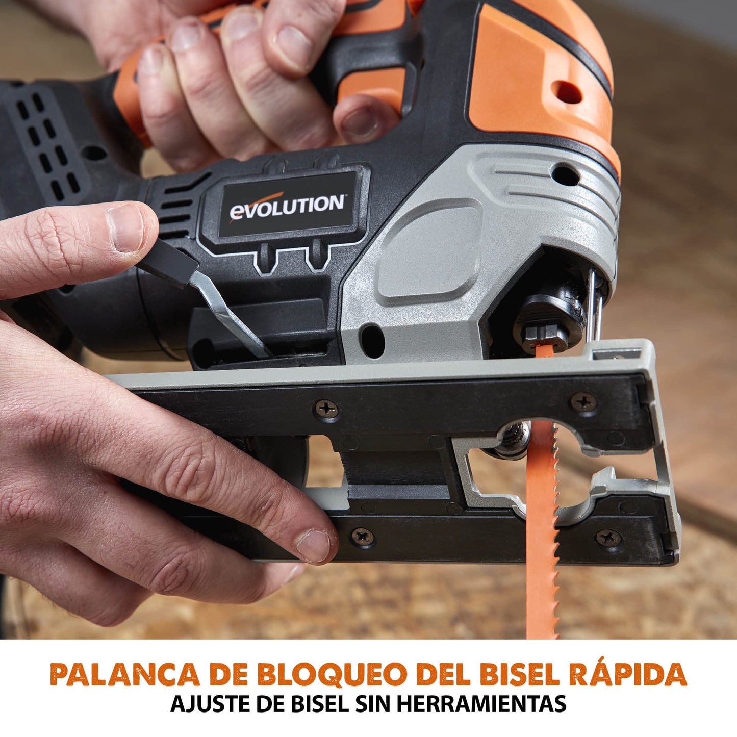 Evolution R90JGS-Li Sierra de Calar Inalámbrica 18V Multimaterial
